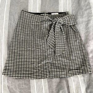 Wilfred mini skirt with bow detail